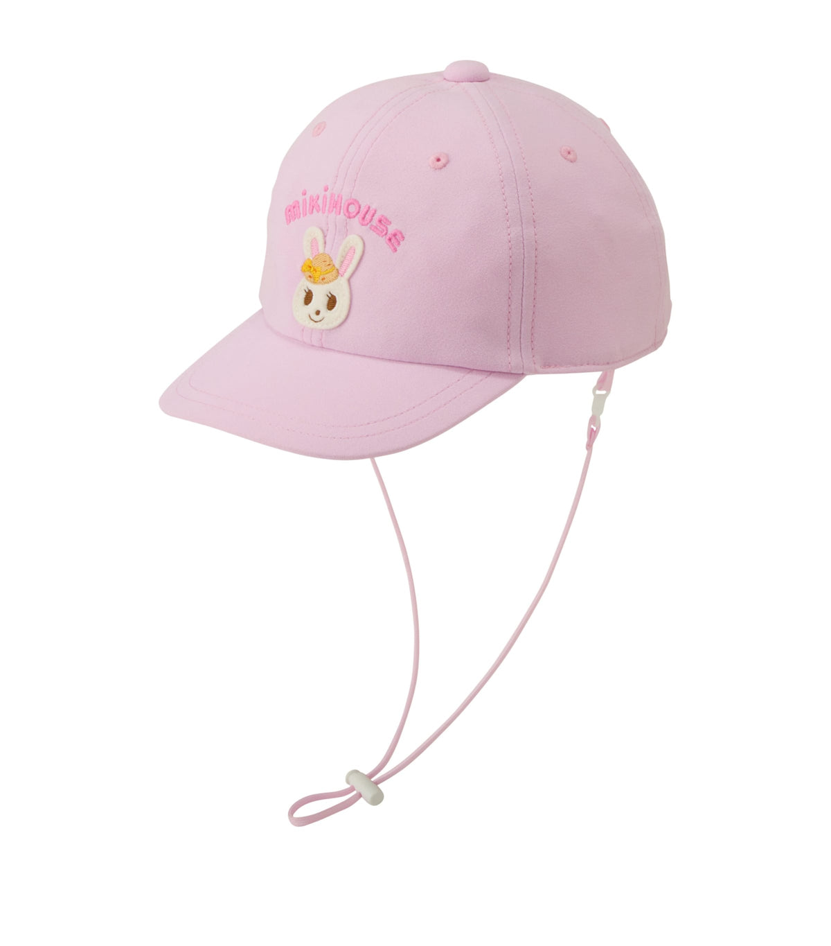 Miki House bunny appliqué cap for children (British brand)