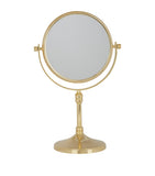 ZODIAC adjustable wall mounted double-sided mirror with magnification (British brand)
