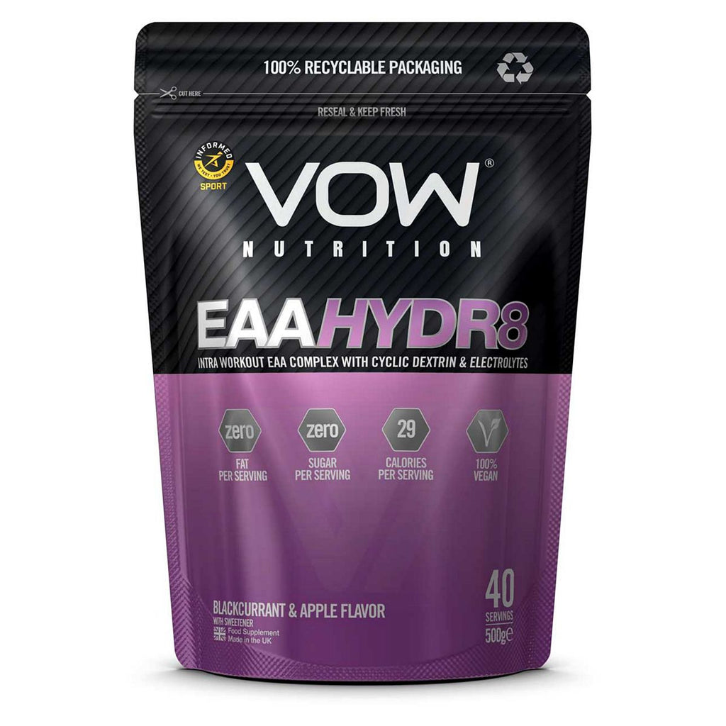 VOW Nutrition EAA Hydr8 Blackcurrant & Apple 500g