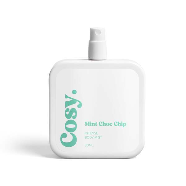 Cosy Mint Choc Chip body mist 30ml, UK version