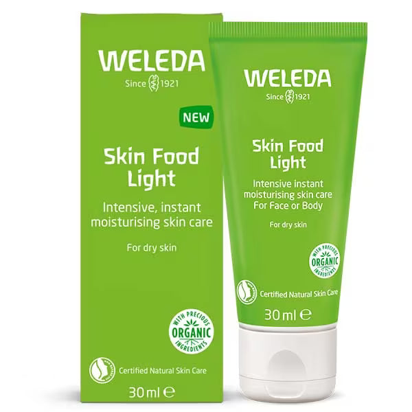 Weleda Skin Food Light moisturiser 30ml tube (British brand)