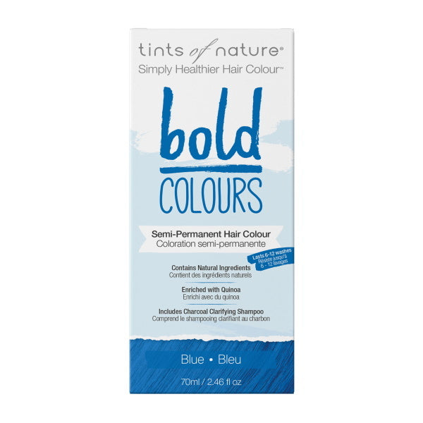 Tints of Nature Semi-Permanent Hair Colour Bold Blue 70ml