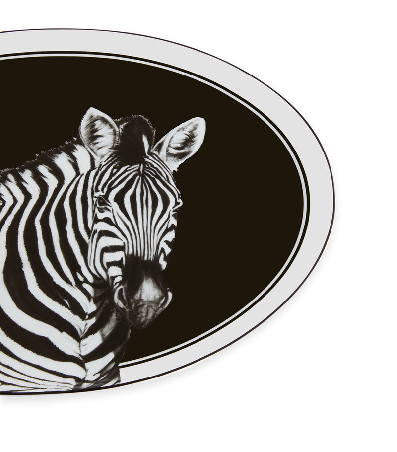 Dolce&Gabbana Casa porcelain zebra serving plate 45.5cm - British product