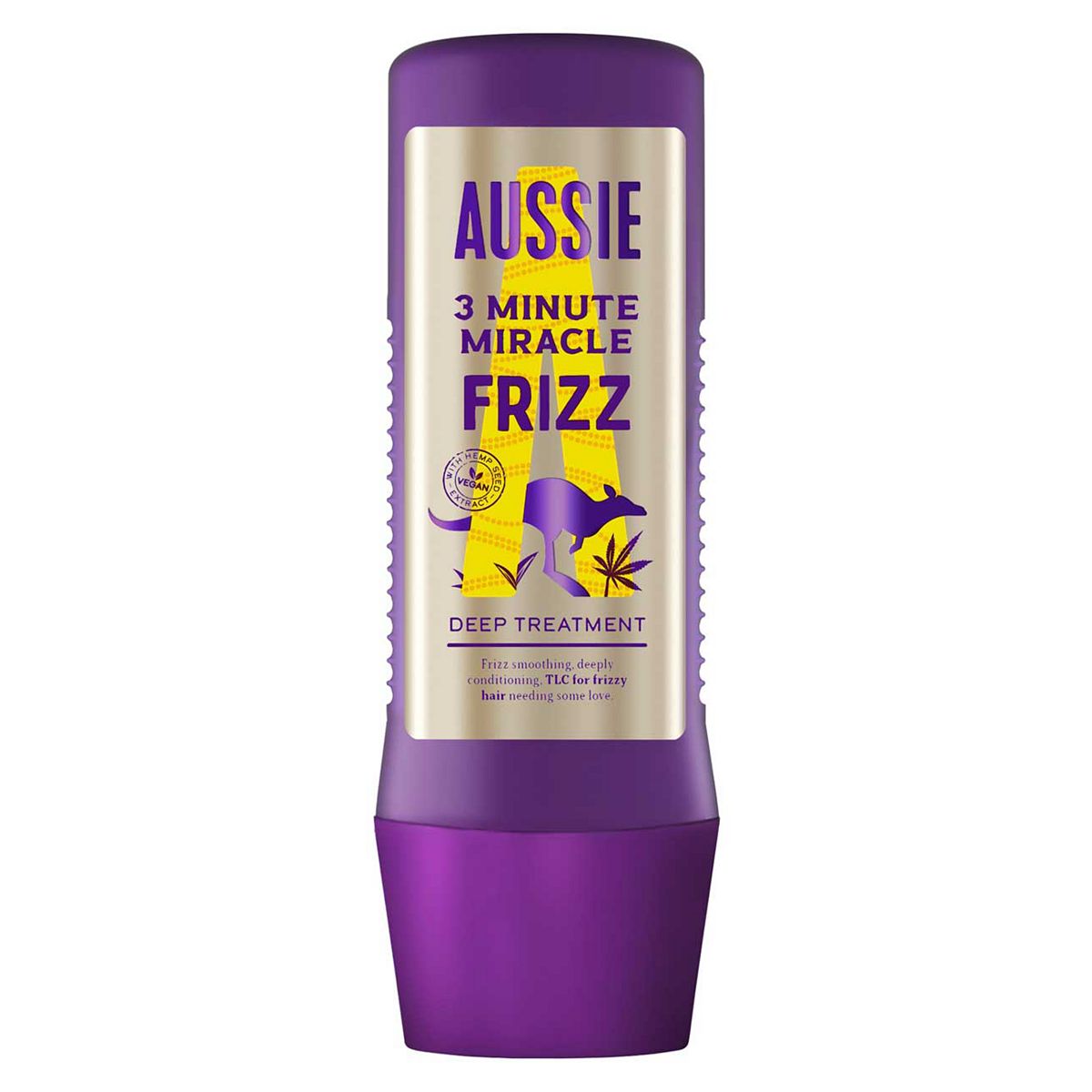 Aussie 3 Minute Miracle Frizz - Vegan Deep Treatment, Hair Mask 225ml GOODS Boots   