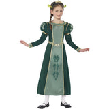 Smiffys Shrek Princess Fiona costume with dress and tiara, UK version