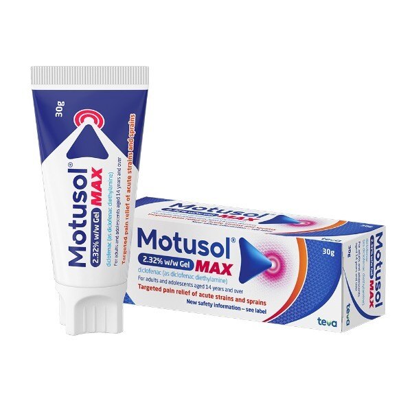 Motusol 2.32% Gel MAX 30g GOODS Superdrug   