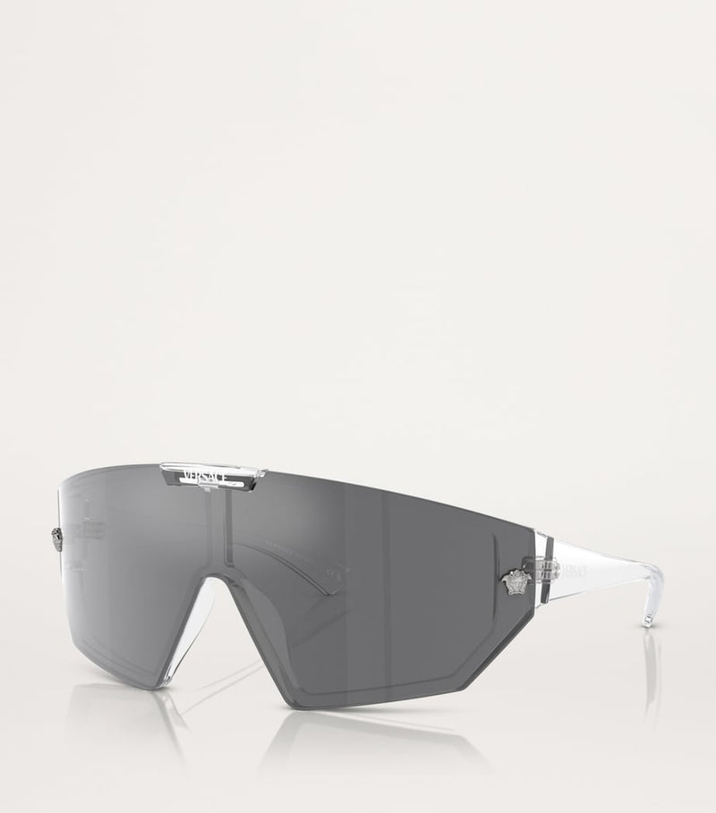 Versace Injected sunglasses metal frame tinted lenses, UK version