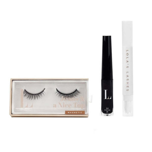 Lola's Lashes Jeans and Nice Top Magnetic Eyelash Kit GOODS Superdrug   