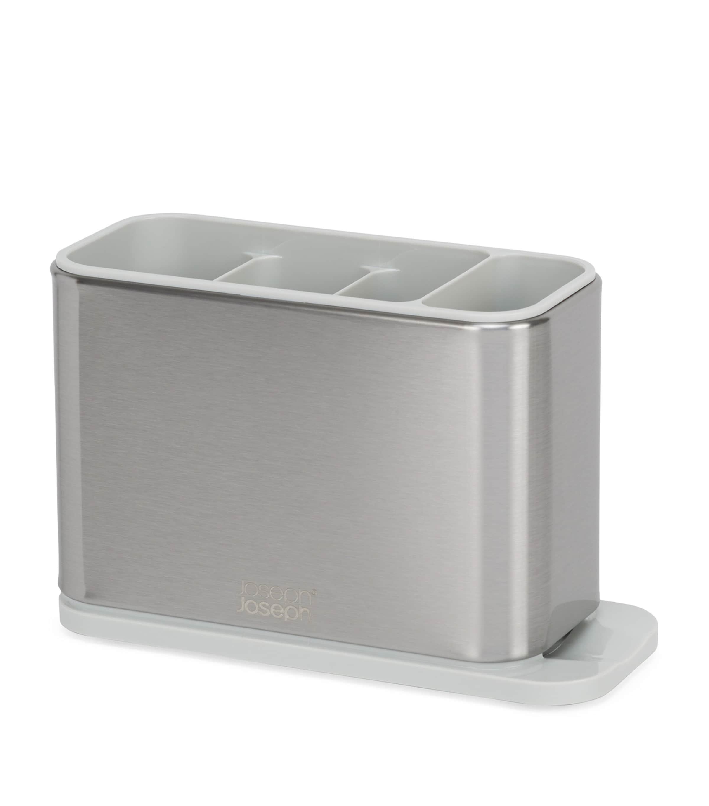 Joseph Joseph stainless steel surface cutlery drainer, UK version