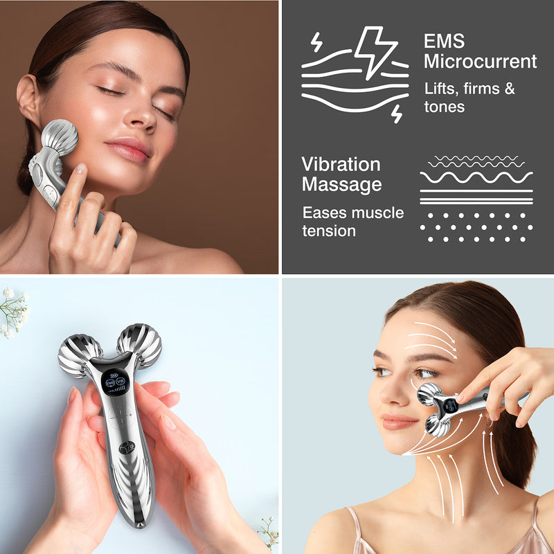 Rio 3D face and body roller massager (British brand)
