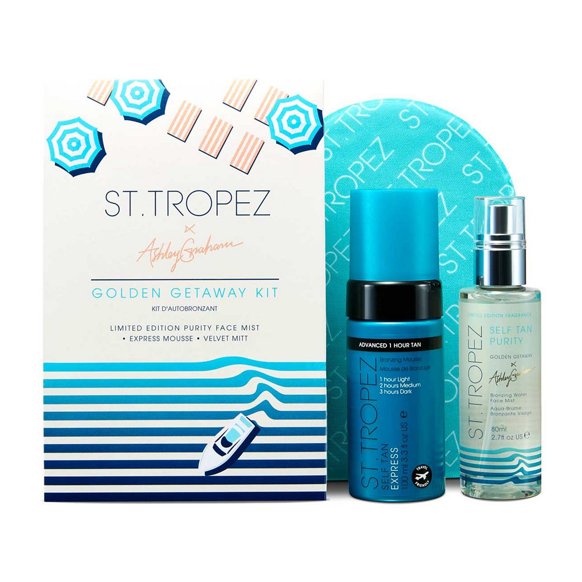 St.Tropez Self Tan Golden Getaway Kit GOODS Boots   