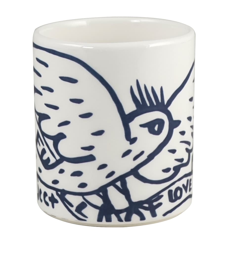 Gien L'Archipel Sentimental bird mug (British brand)
