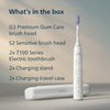 Philips 7100 Sonicare toothbrush white and black, UK version