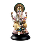 Lladró Lord Ganesha porcelain figurine 42cm, imported from the UK