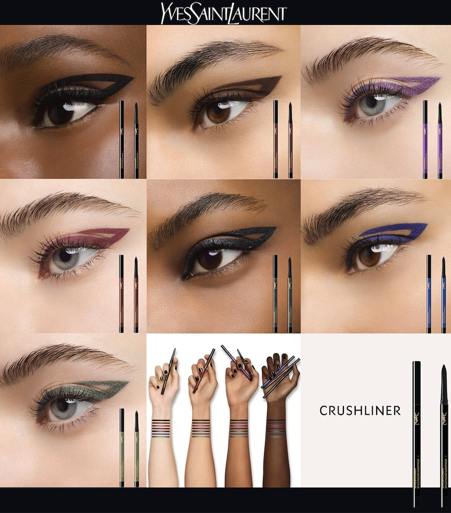 YSL Crushliner gel eyeliner pencil (British brand)
