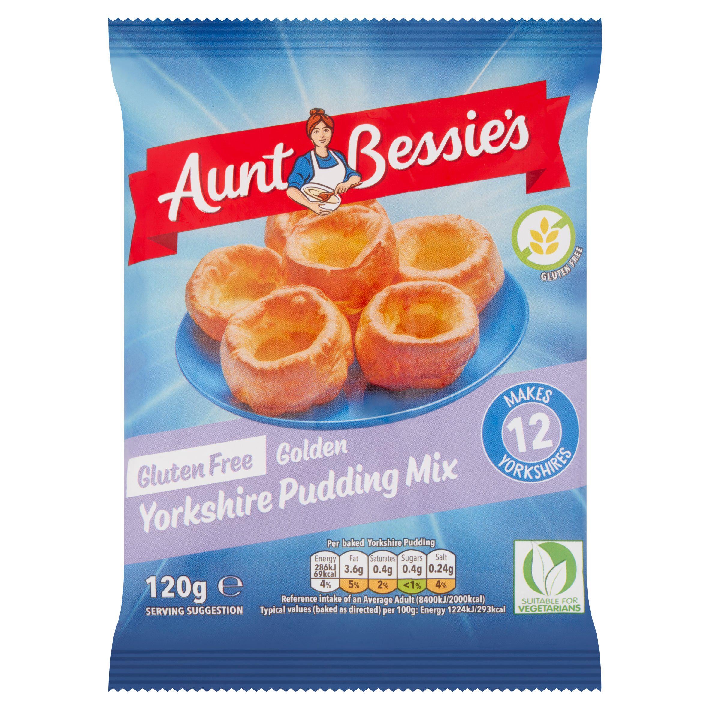 Aunt Bessie's Gluten Free Golden Yorkshire Pudding Mix 120g GOODS Sainsburys   