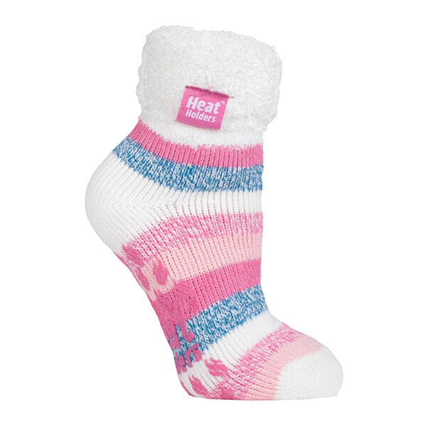 Heat Holders Ladies Non Slip Thermal Ankle Bed Socks 4-8 UK GOODS Superdrug HHL01  