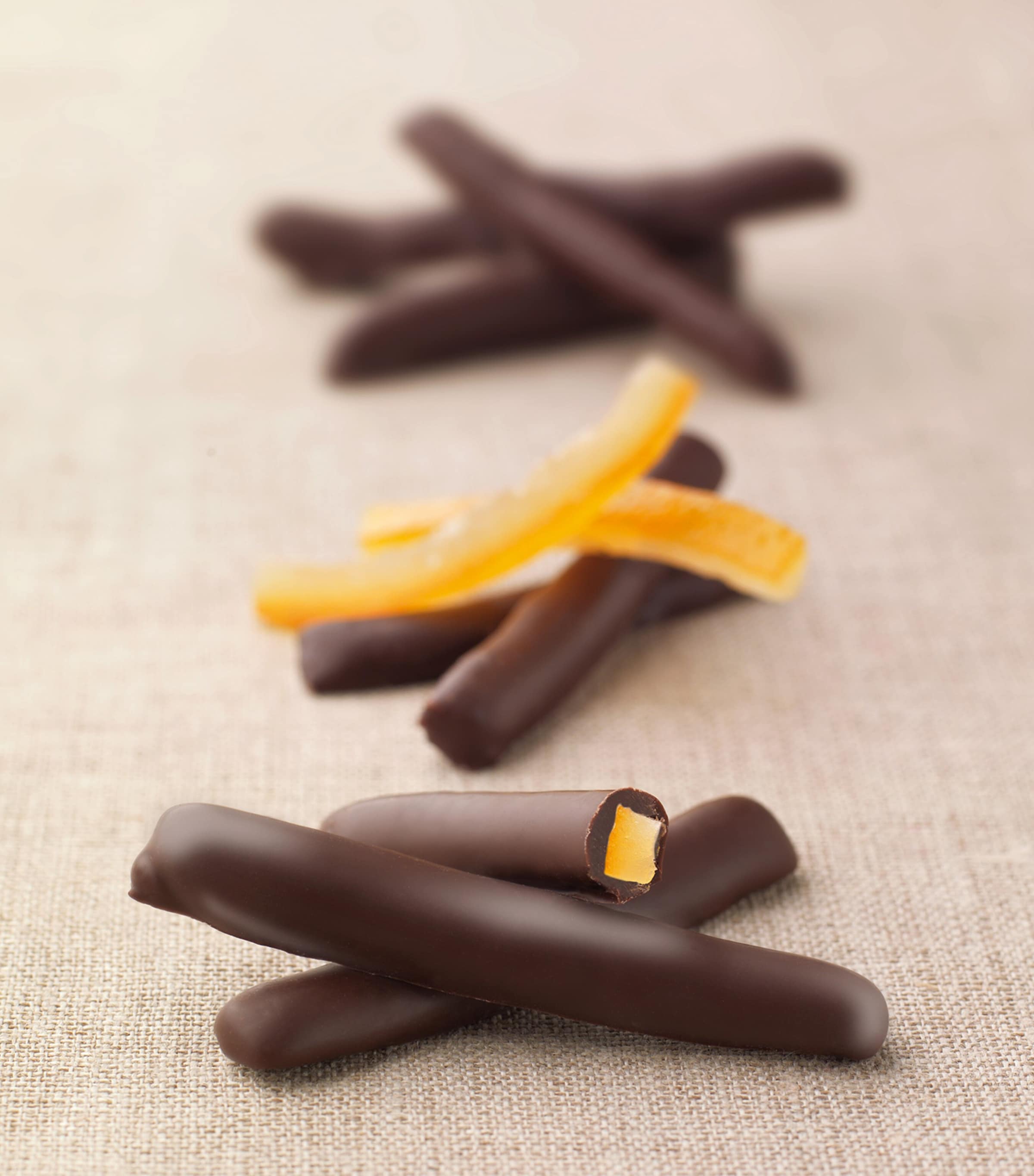 Neuhaus Orangettes dark chocolate box 120g, imported from the UK