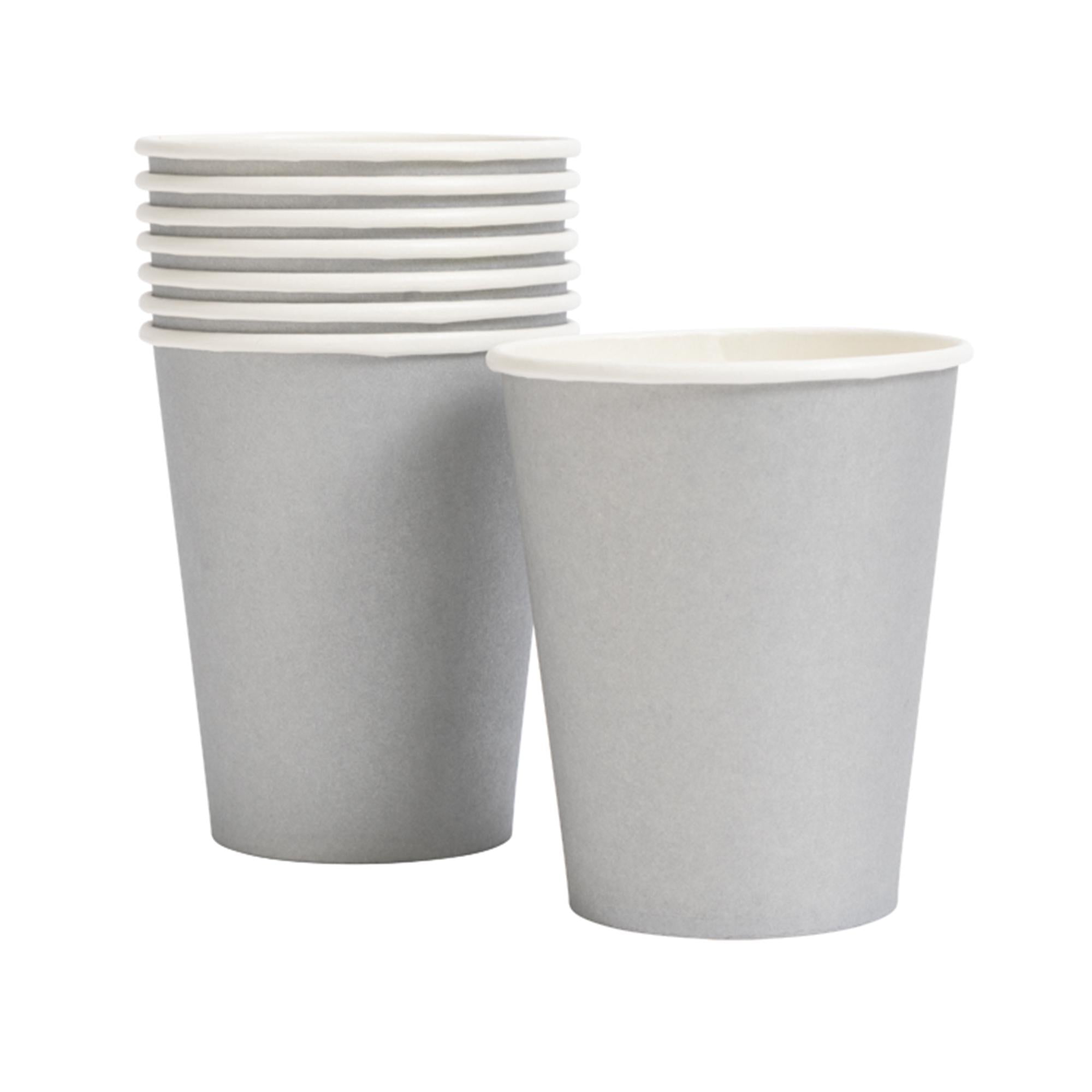 Sainsbury's Home Paper Cups Silver GOODS Sainsburys   