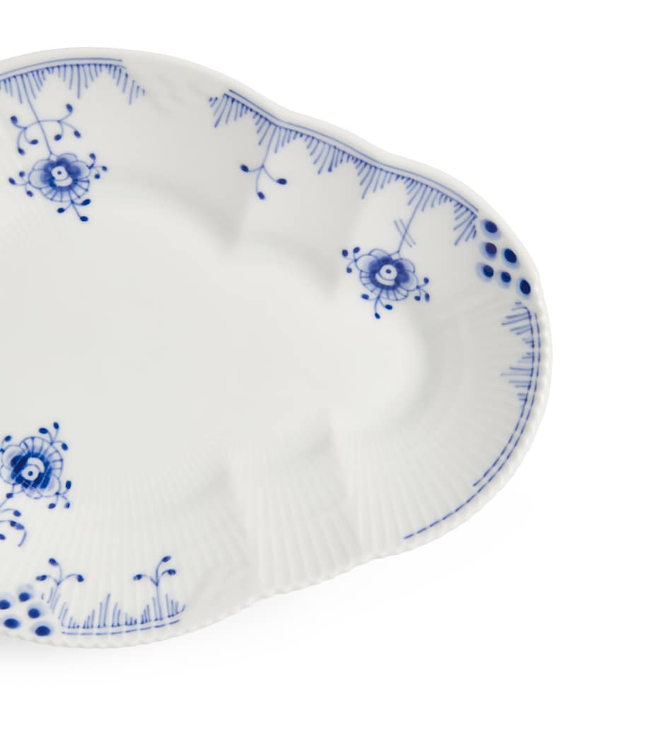Royal Copenhagen Blue Elements porcelain dish 23cm, imported from the UK