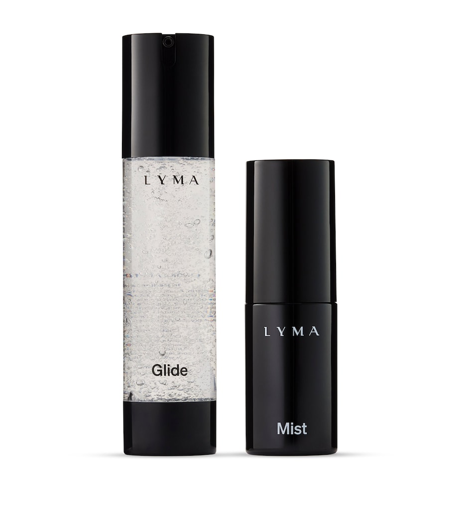 Lyma Oxygen Mist and Glide Refill skincare set, UK version