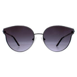 Guess GF0353 women's sunglasses silver cat eye metal frame, imported from the UK