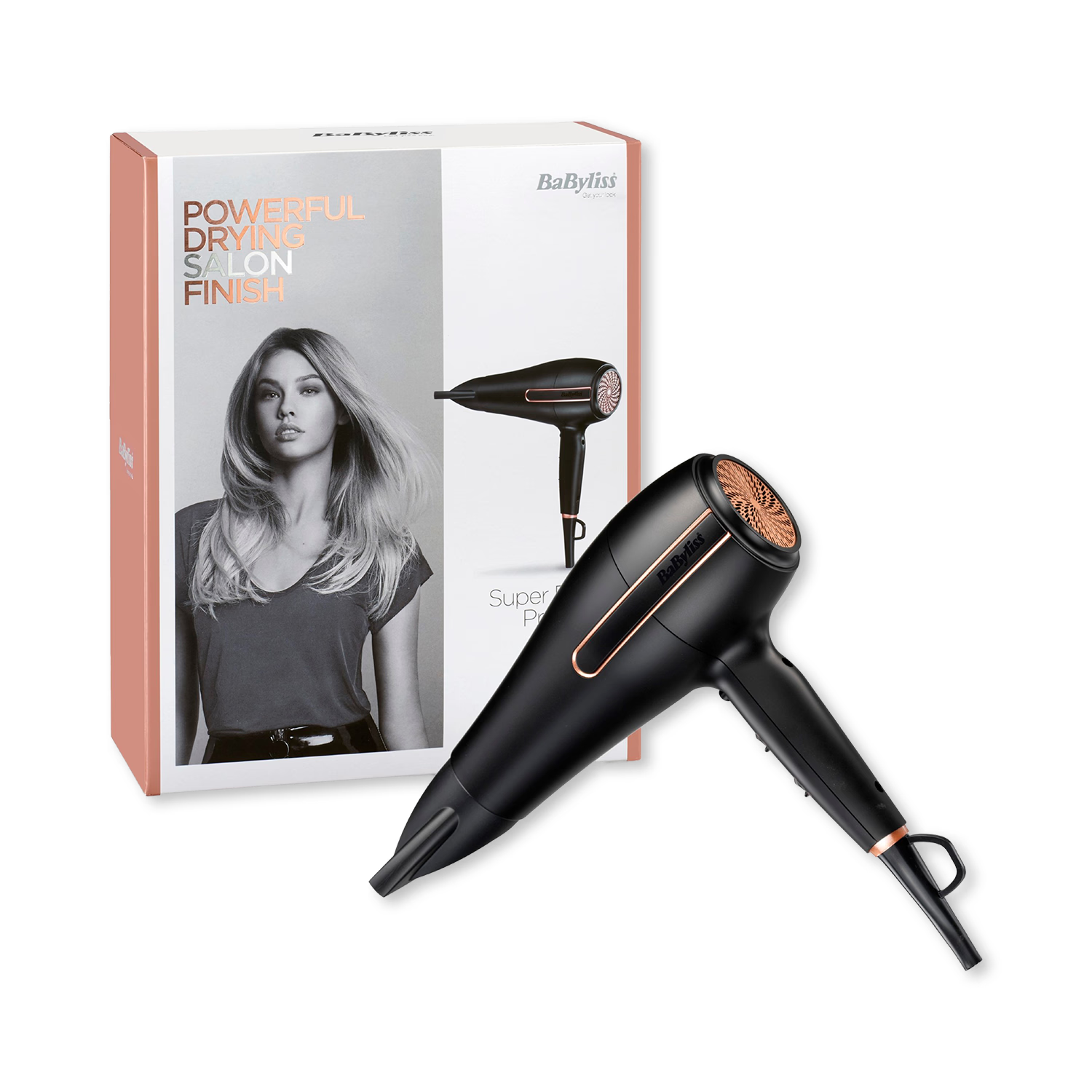 BaByliss Super Power Pro 2400 hair dryer, imported from the UK