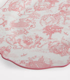 Harrods fine bone china toile dinner plate 27cm, UK version