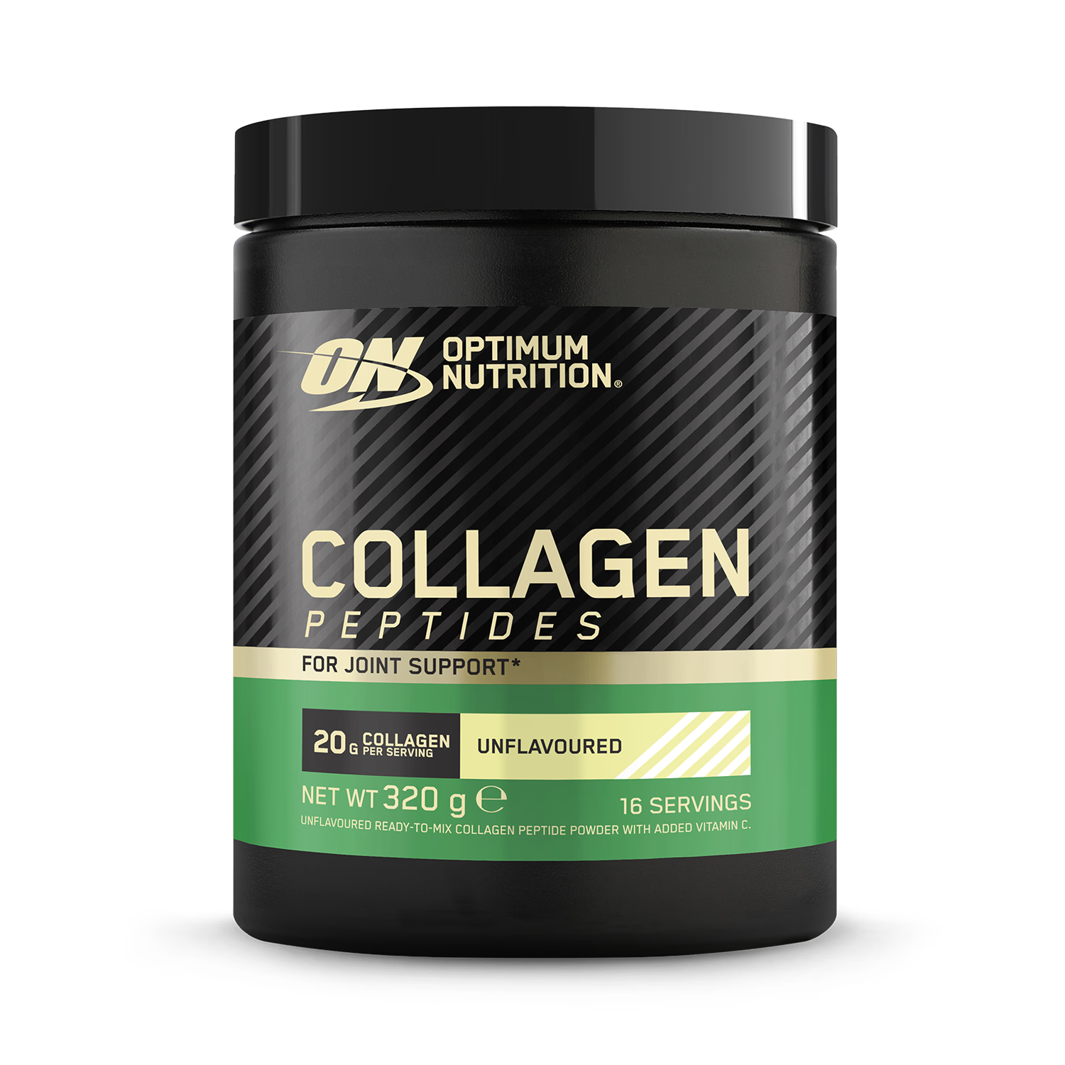 Optimum Nutrition unflavoured collagen supplement 320g - British product