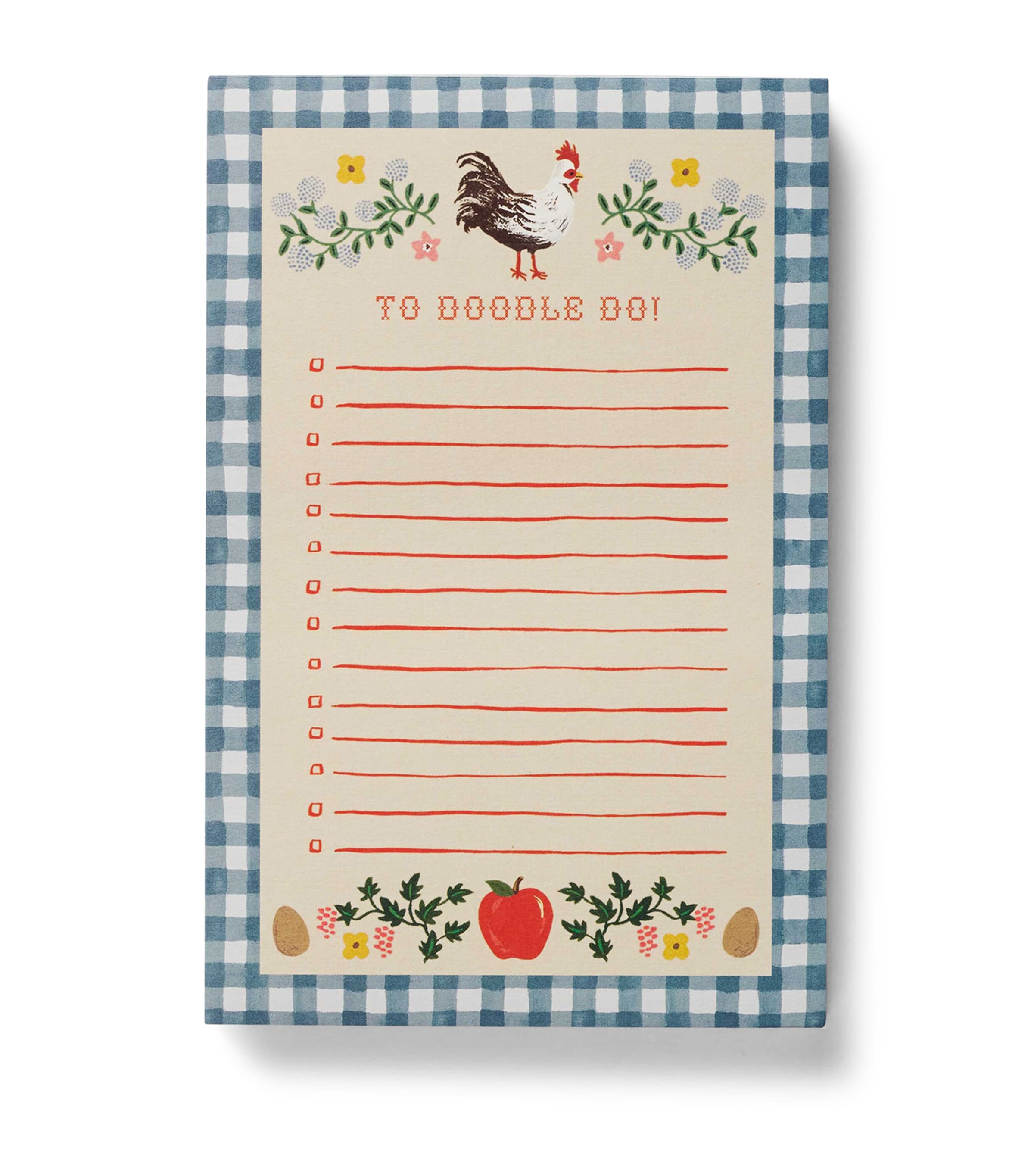 Rifle Paper Co. Home Sweet Home notepad, UK version