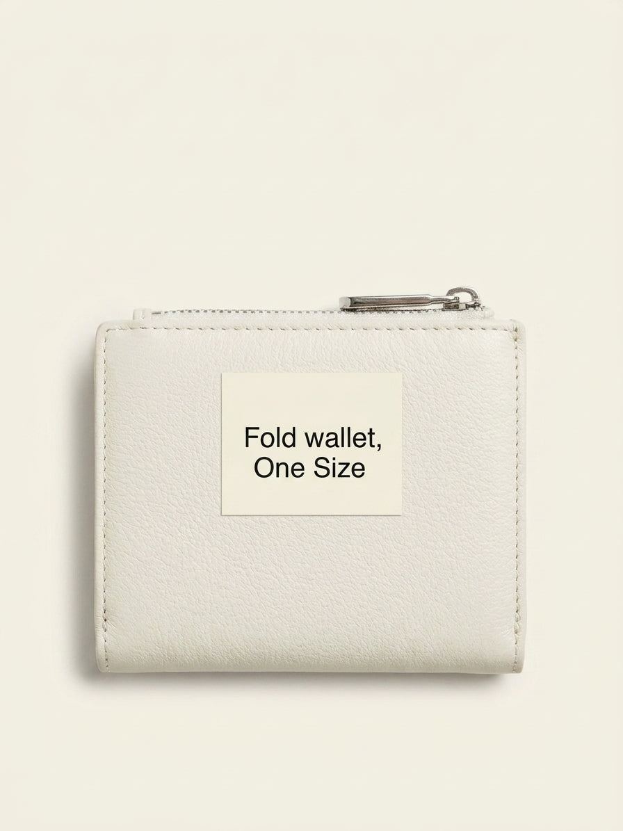 Vivienne Westwood slim flap leather card holder (British brand)