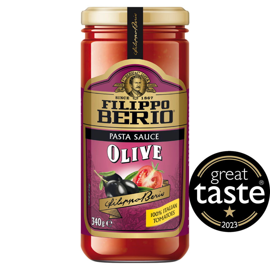 Filippo Berio Pasta Sauce Olive 340g GOODS ASDA   