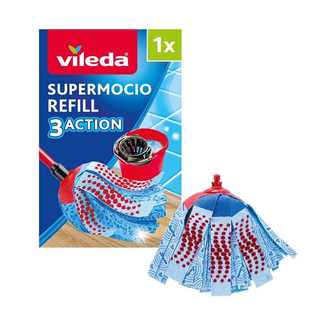 Vileda SuperMocio 3 Action Mop Refill Accessories & Cleaning M&S   