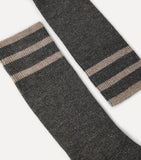 Brunello Cucinelli cashmere-blend sparkling knit socks (British brand)