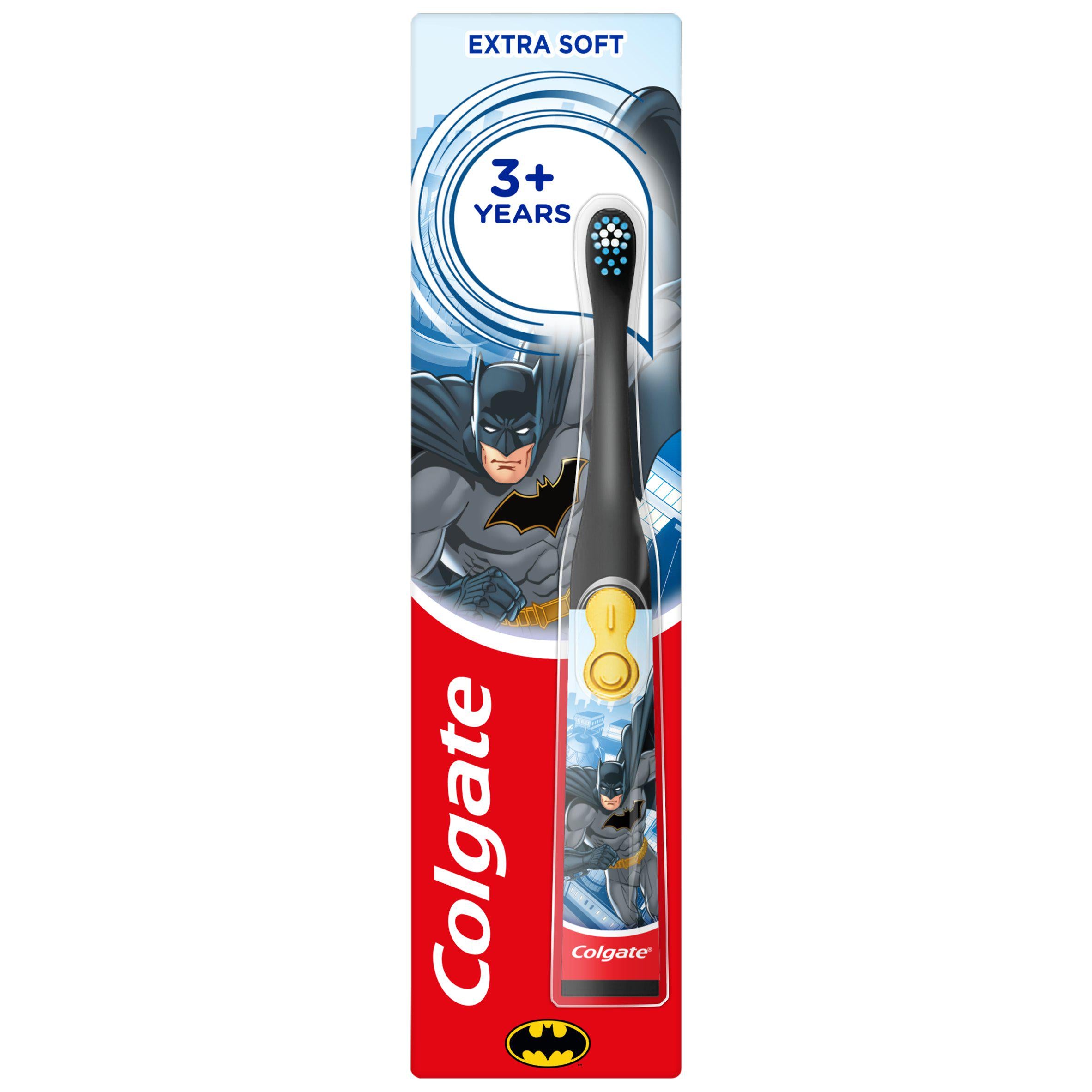 Colgate 360 Sonic Kids 3+ Years Batman Battery Powered Toothbrush GOODS Sainsburys   