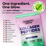 Benjamin Button collagen powder unflavoured 400g - British product