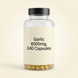 Holland & Barrett high strength garlic 6000mg 240 capsules - British product