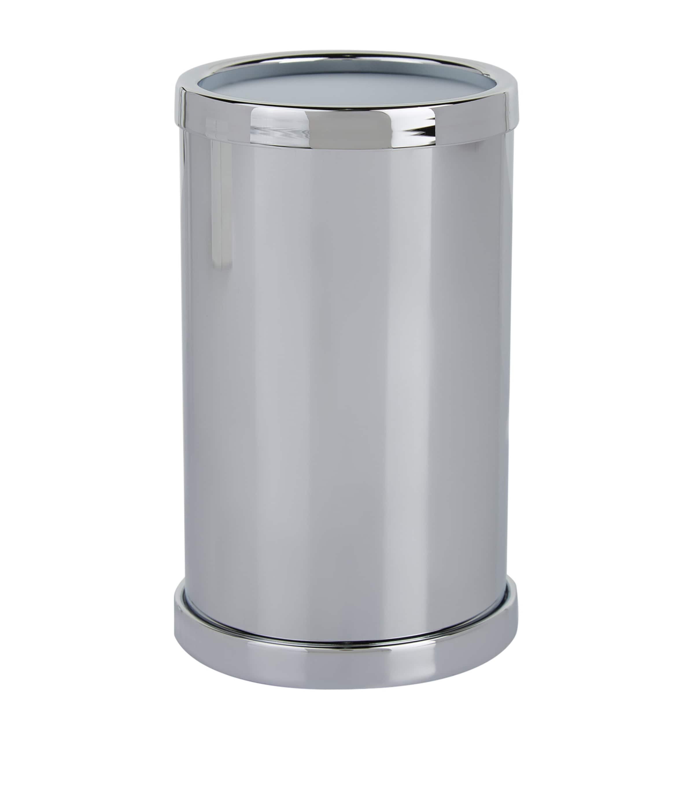 Zodiac Cylinder Chrome toothbrush holder (British brand)