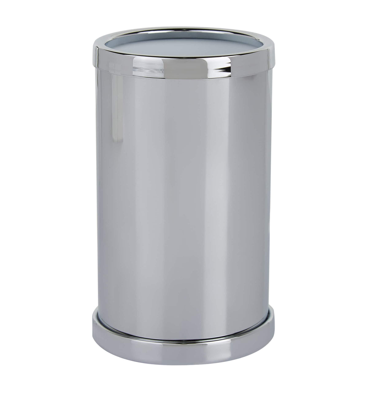 Zodiac Cylinder Chrome toothbrush holder (British brand)