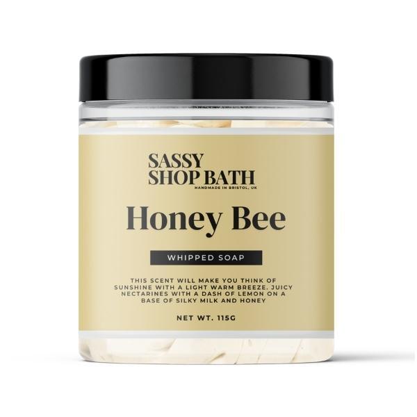 Sassy Shop Wax  Honey Bee Whipped Soap 115g