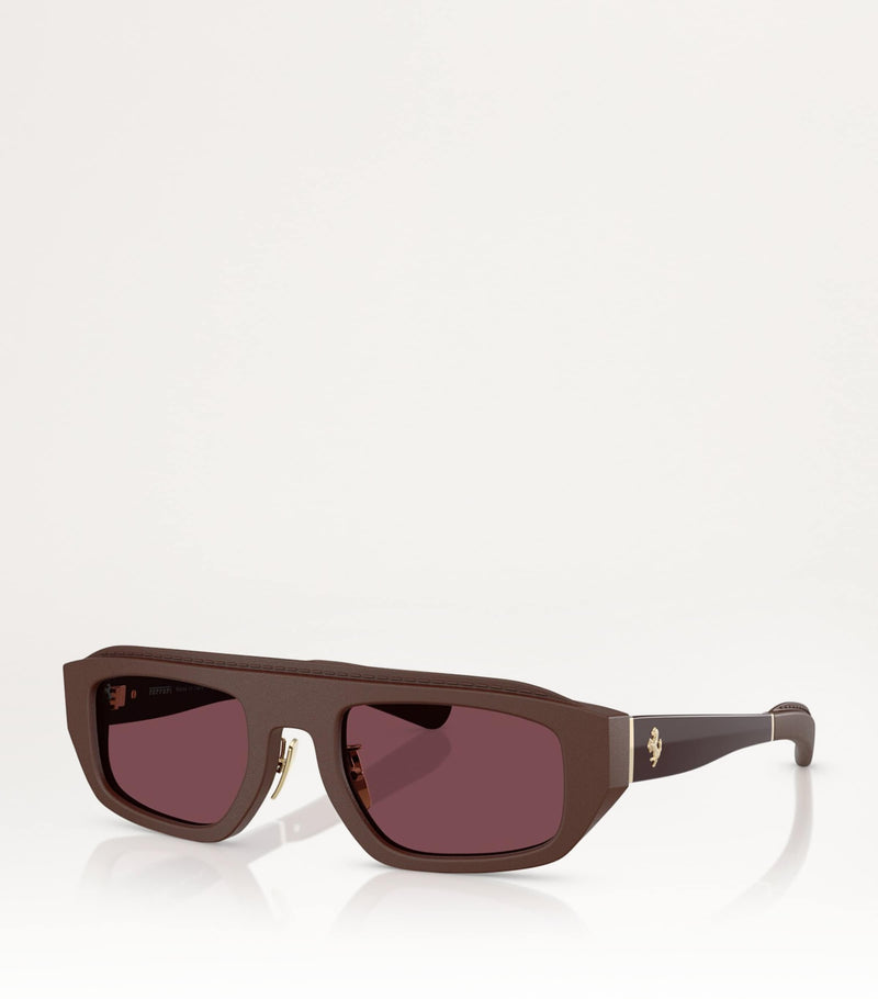 Ferrari acetate pillow sunglasses, imported from the UK