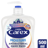 Carex Moisture Antibacterial Gentle & Effective Liquid Hand Wash Soap 500ml GOODS Sainsburys   