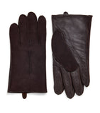Dents Pembrey touchscreen leather gloves, imported from the UK