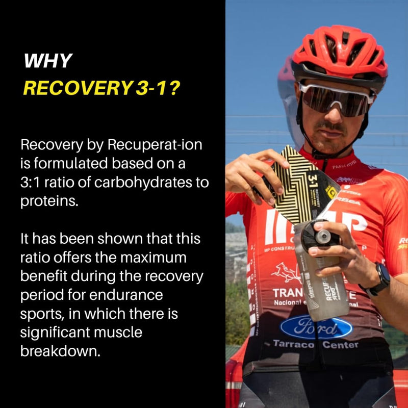 Recuperation muscle recovery powder vanilla 12 sachets (British brand)