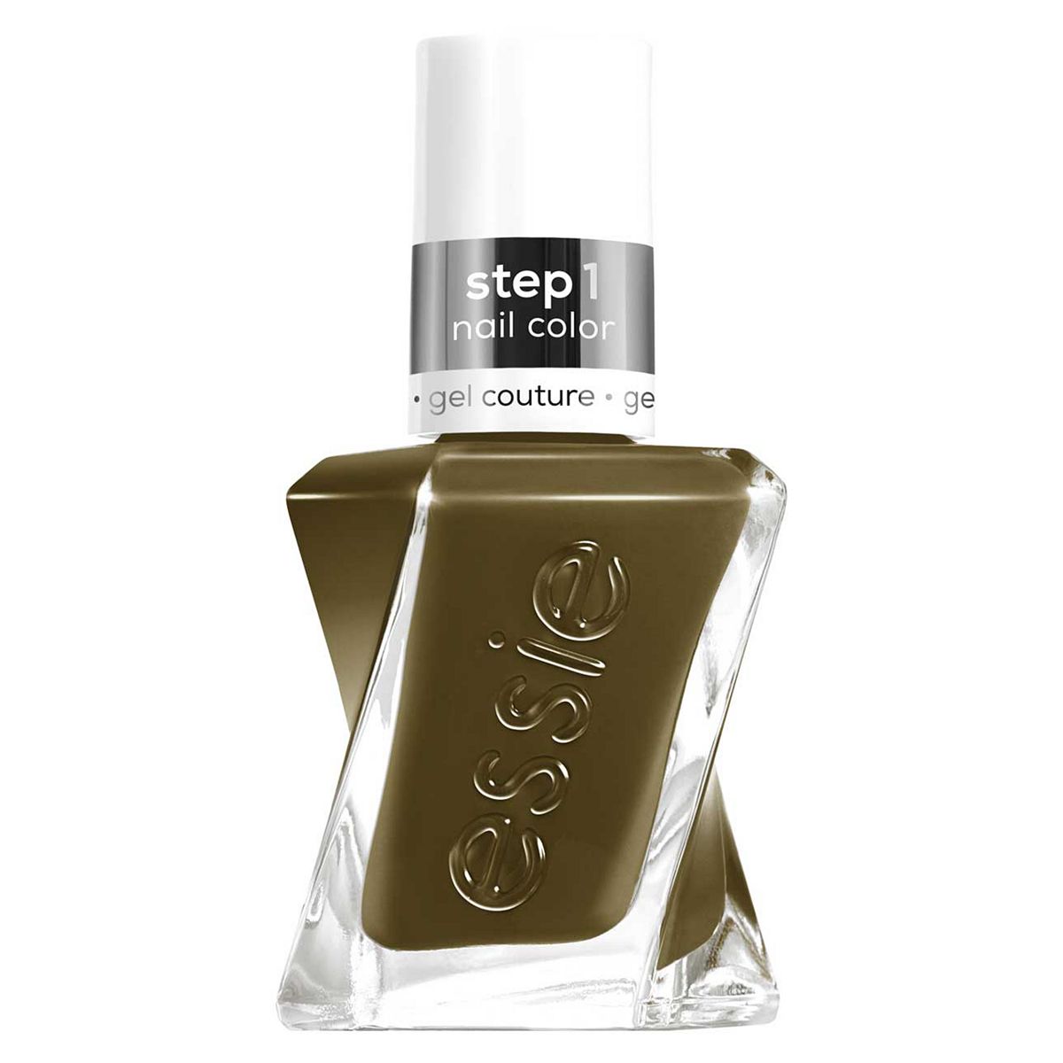 Essie Gel Couture 540 Totally Plaid Neutral Olive Green Colour, Longlasting High Shine Nail Polish 13.5 ml GOODS Boots   