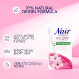 Nair face wax strip cherry blossom, imported from the UK