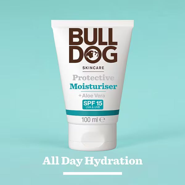 Bulldog men's moisturiser SPF 15 100ml - British product