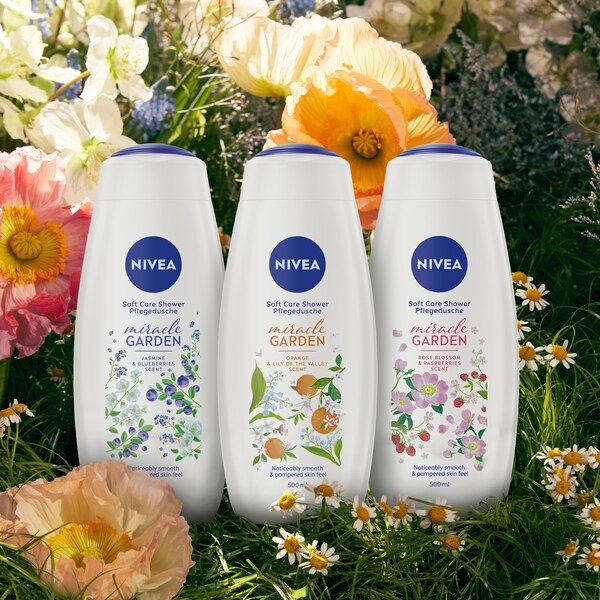 Nivea Shower Miracle Garden Jasmine & Blueberries 500Ml