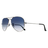 Ray-Ban Aviator 3025 Silver Gradient sunglasses 62mm (British brand)