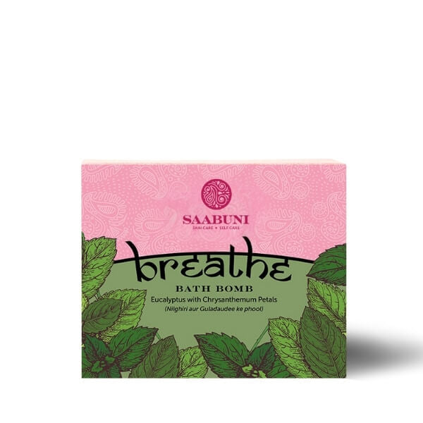 Aromatherapy bath bomb Breathe 100g, imported from the UK